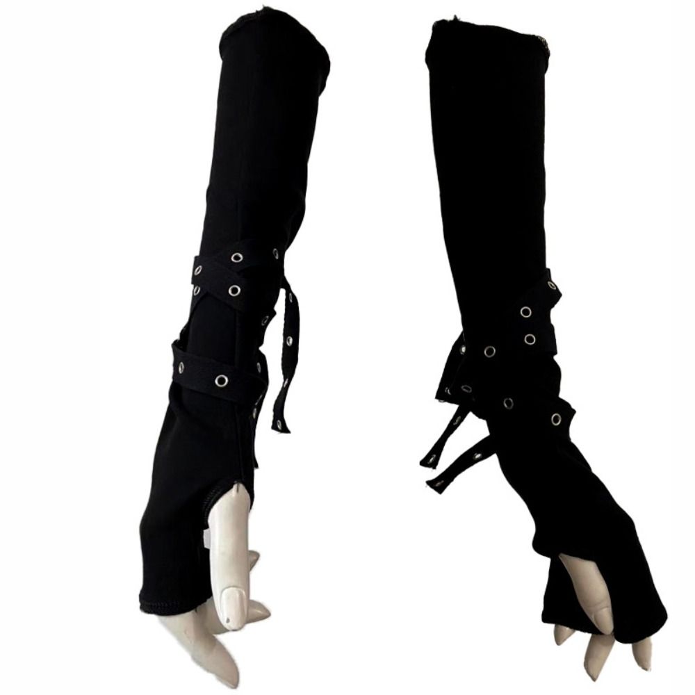 Cycling Arm Warmers - Sarung Tangan Gothic Setengah Jari Gaya