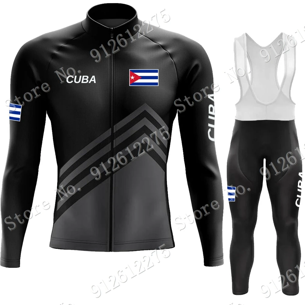 Cycling Gear Clothing - Setelan Jersey bersepeda Kuba setelan pakaian