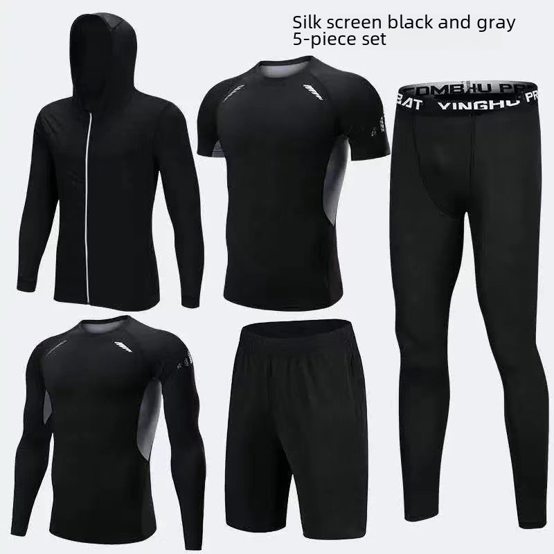 Cycling Gear Clothing - Setelan pakaian olahraga kebugaran lari pria,