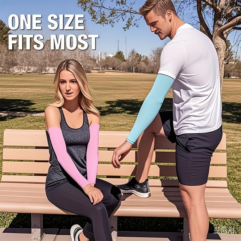 Cycling Arm Warmers - 8 Pasang Sarung Tangan Pendingin Tanpa