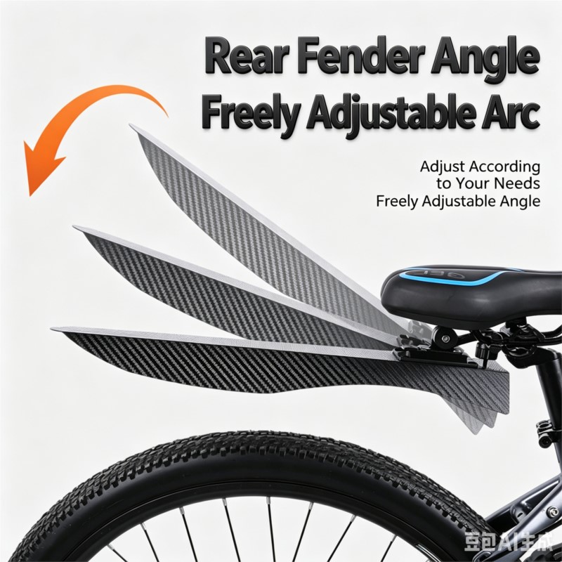 Bike Fender Set - Set Fender Sepeda Depan & Belakang