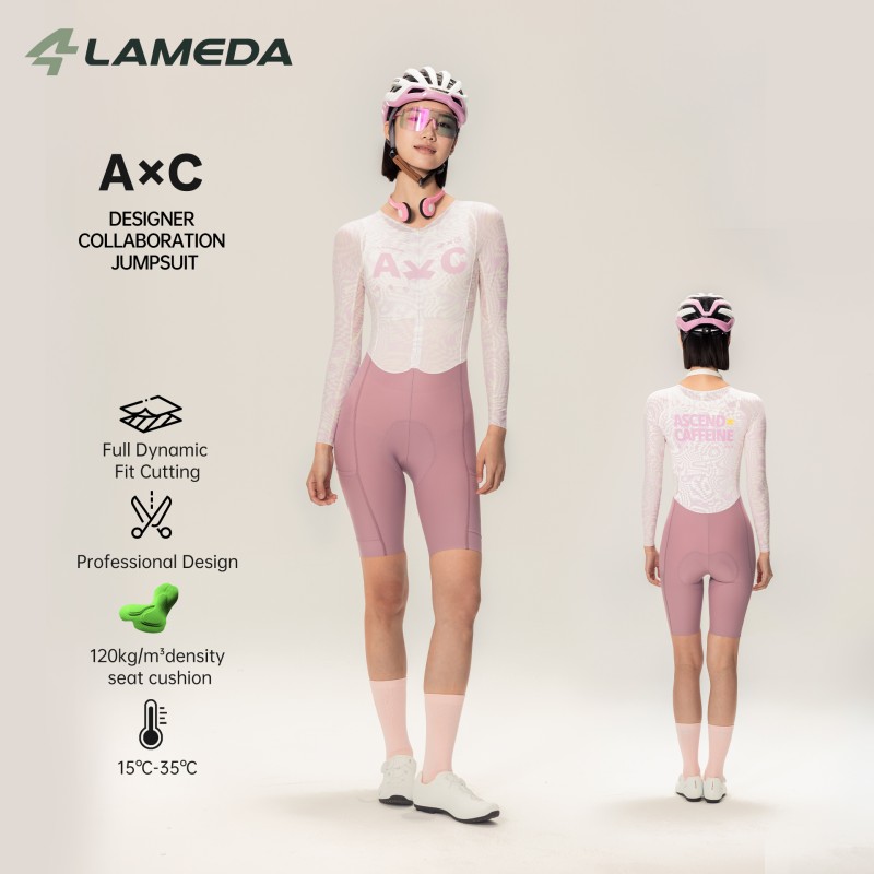 Cycling Gear For Sale - LAMEDA Jumpsuit Bersepeda Wanita Lengan Panjang