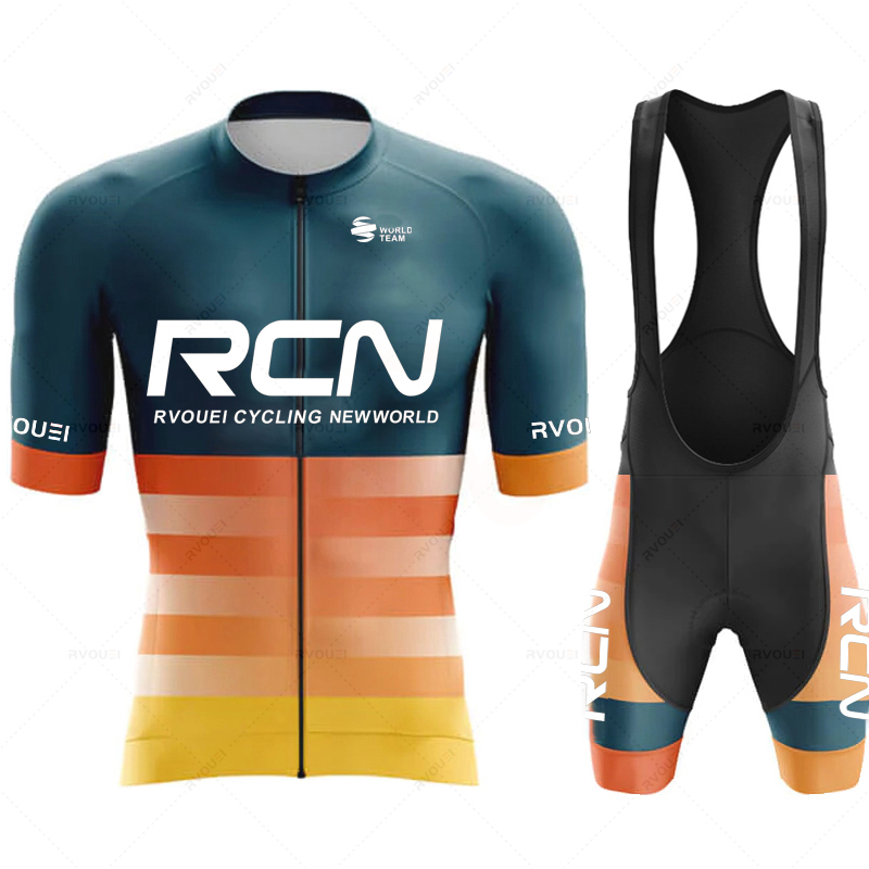 Cycling Gear Clothing - Rvouei Team 2026 Set Jersey Bersepeda
