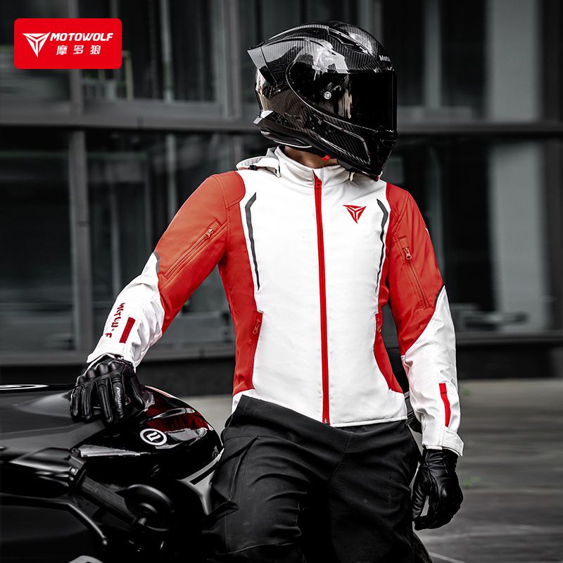 Cycling Gear Jacket - Jaket Motor MOTOWOLF Windbreaker, Jaket Berkendara