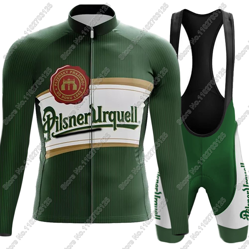 Cycling Gear Jersey - Set Jersey Bersepeda Bir Minuman 2025