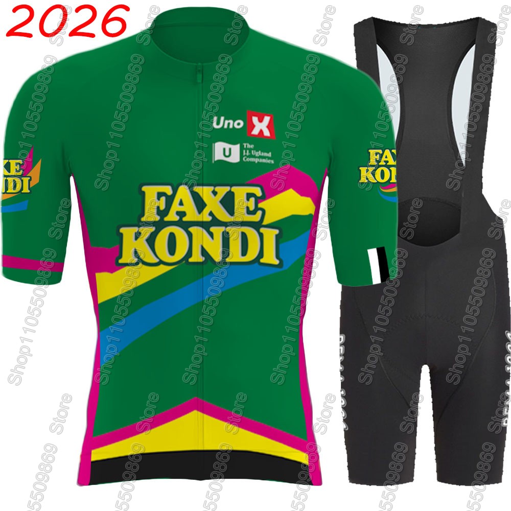 Cycling Gear Jersey - Set Jersey Sepeda Tim UNO X