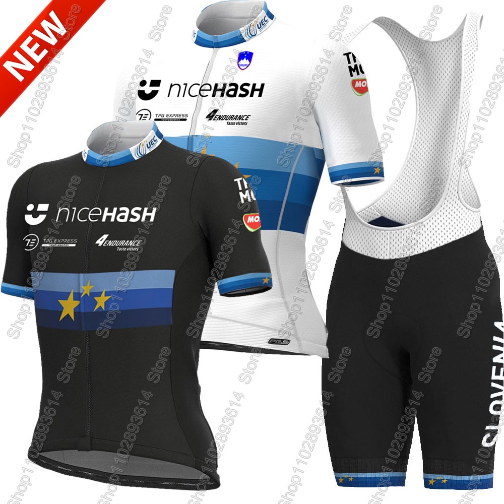 Cycling Gear Jersey - Setelan Jersey Bersepeda Tim Nasional Slovenia