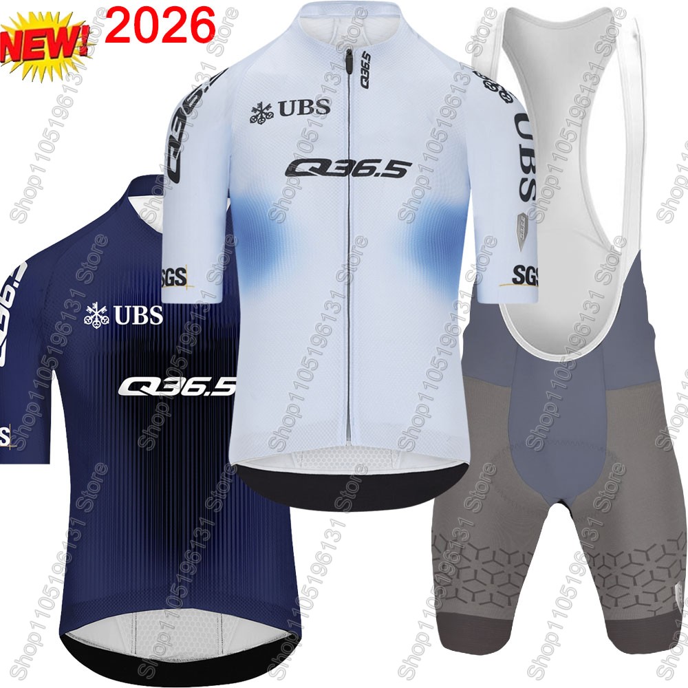 Cycling Gear Jersey - Q36.5 Set Jersey Bersepeda Tim 2026