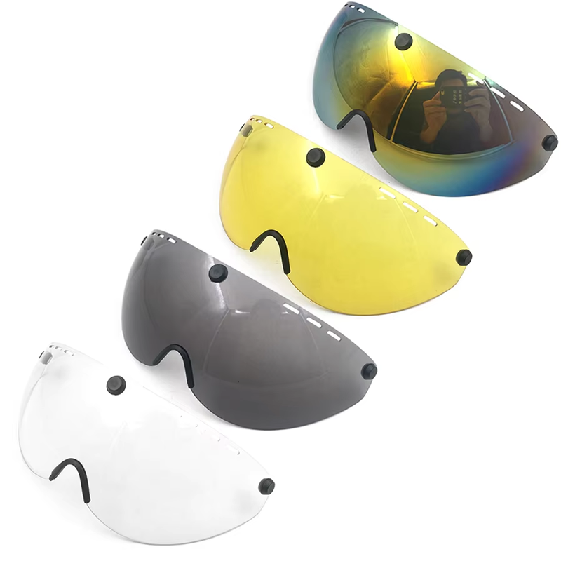 Aero Cycling Helmet - TT helm sepeda, aksesoris kacamata pelindung