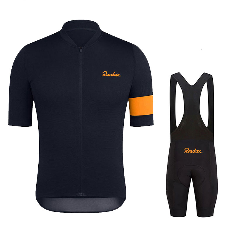 Cycling Gear Jersey - Raudax setelan Jersey sepeda lengan pendek,