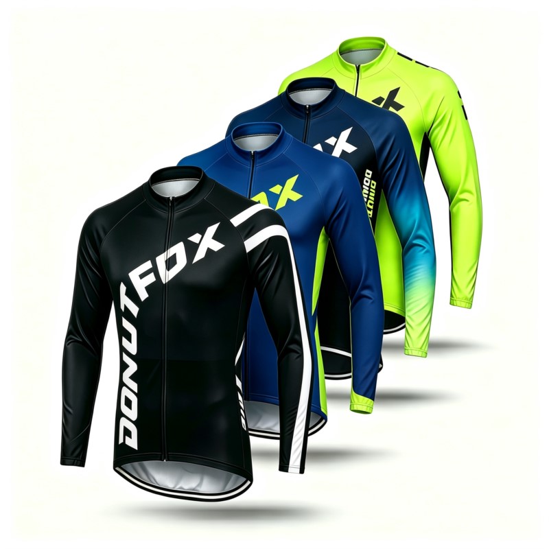 Cycling Gear Jersey - Jersey MTB Lengan Panjang & Celana