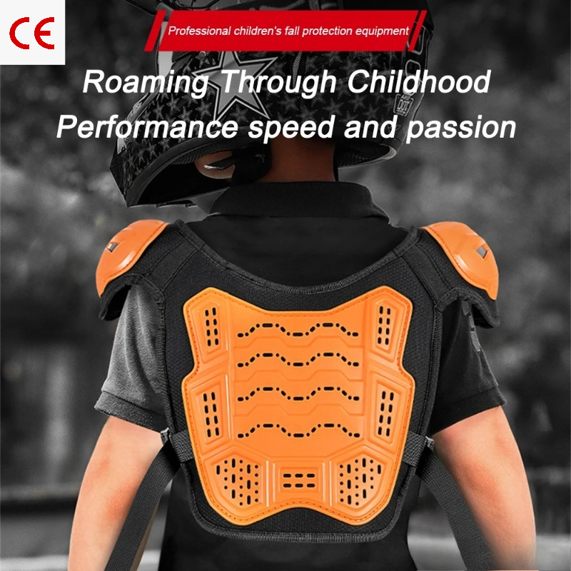 Cycling Protective Gear For Kids - Set Pelindung Motor Anak, Jaket Pelindung