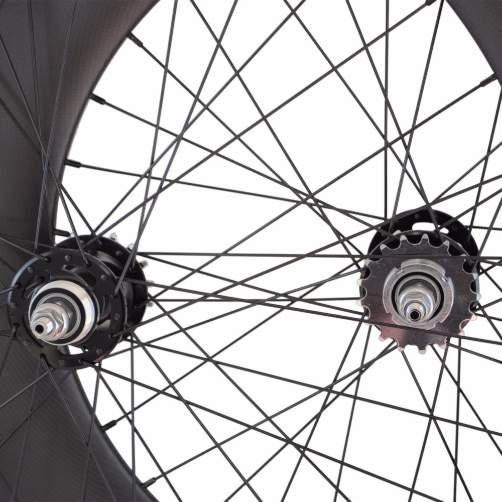 Cycling Gear Online - 88Mm Roda Belakang Sepeda DIY Karbon