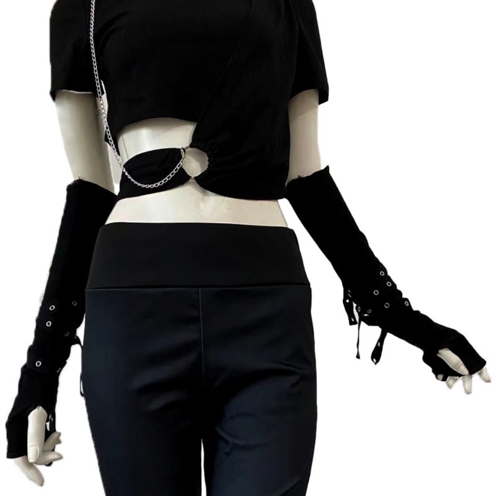 Sarung Tangan Gothic Setengah  - Cycling Arm Warmers ulasan dan harga