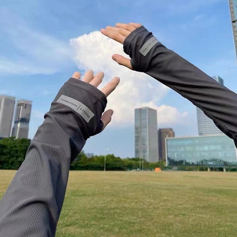 1 Pasang Sarung Tangan Pending - Cycling Arm Warmers ulasan dan harga