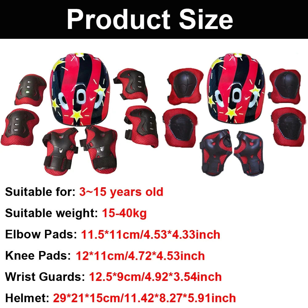 Helm anak dan bantalan lutut,  - Cycling Protective Gear For Kids ulasan dan harga