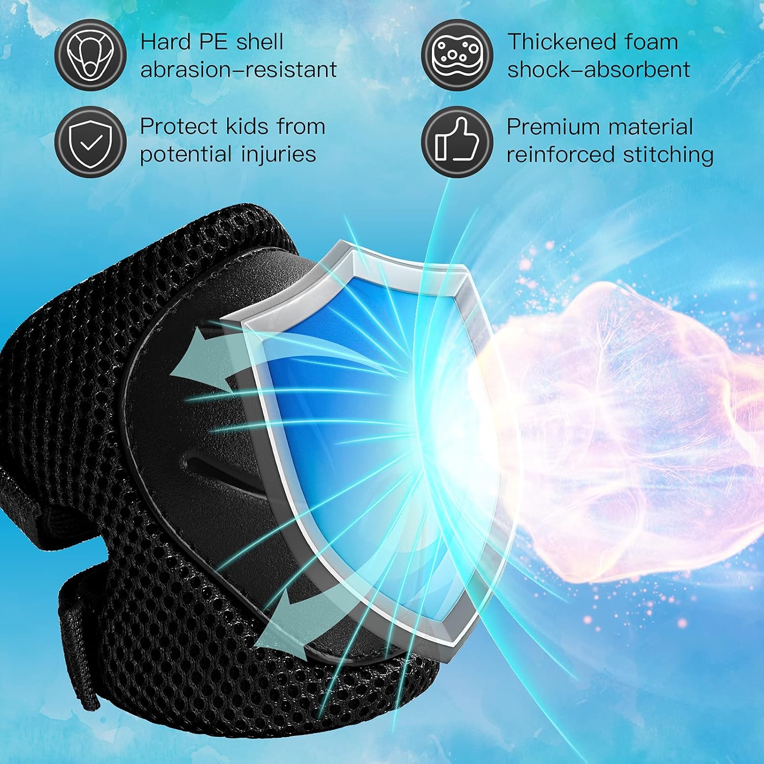 6 Buah Set Perlengkapan Pelind - Cycling Protective Gear For Kids ulasan dan harga