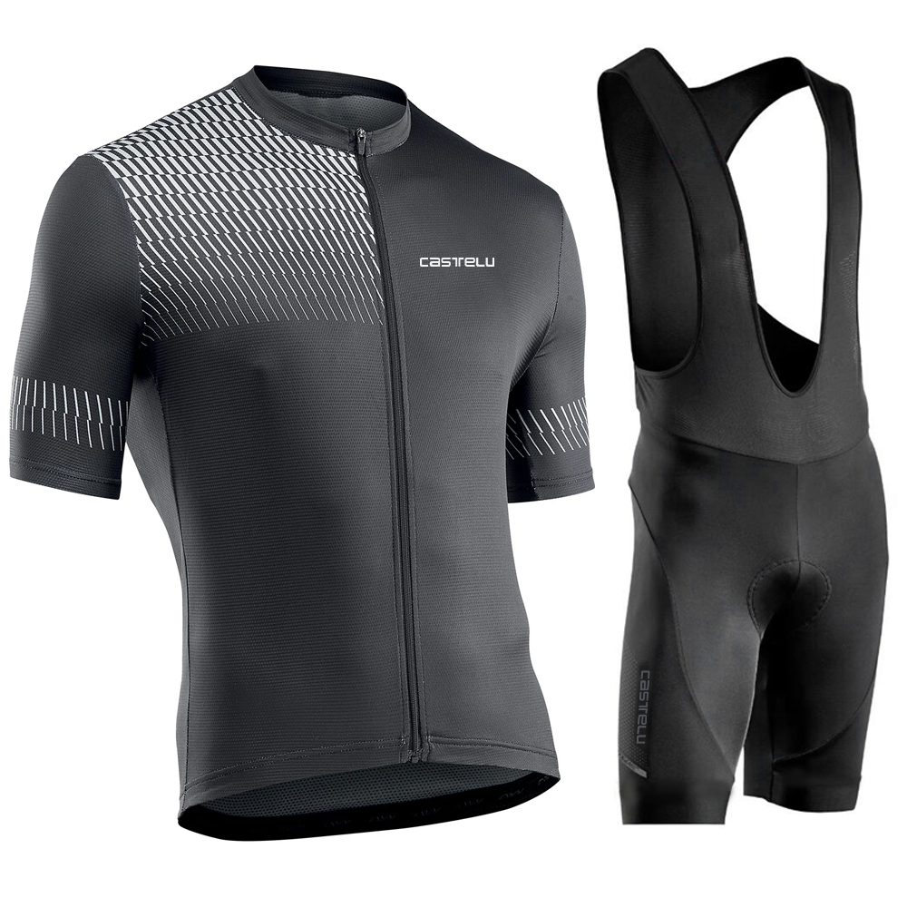 Set Jersey Sepeda Baru Lengan  - Cycling Gear Clothing ulasan dan harga