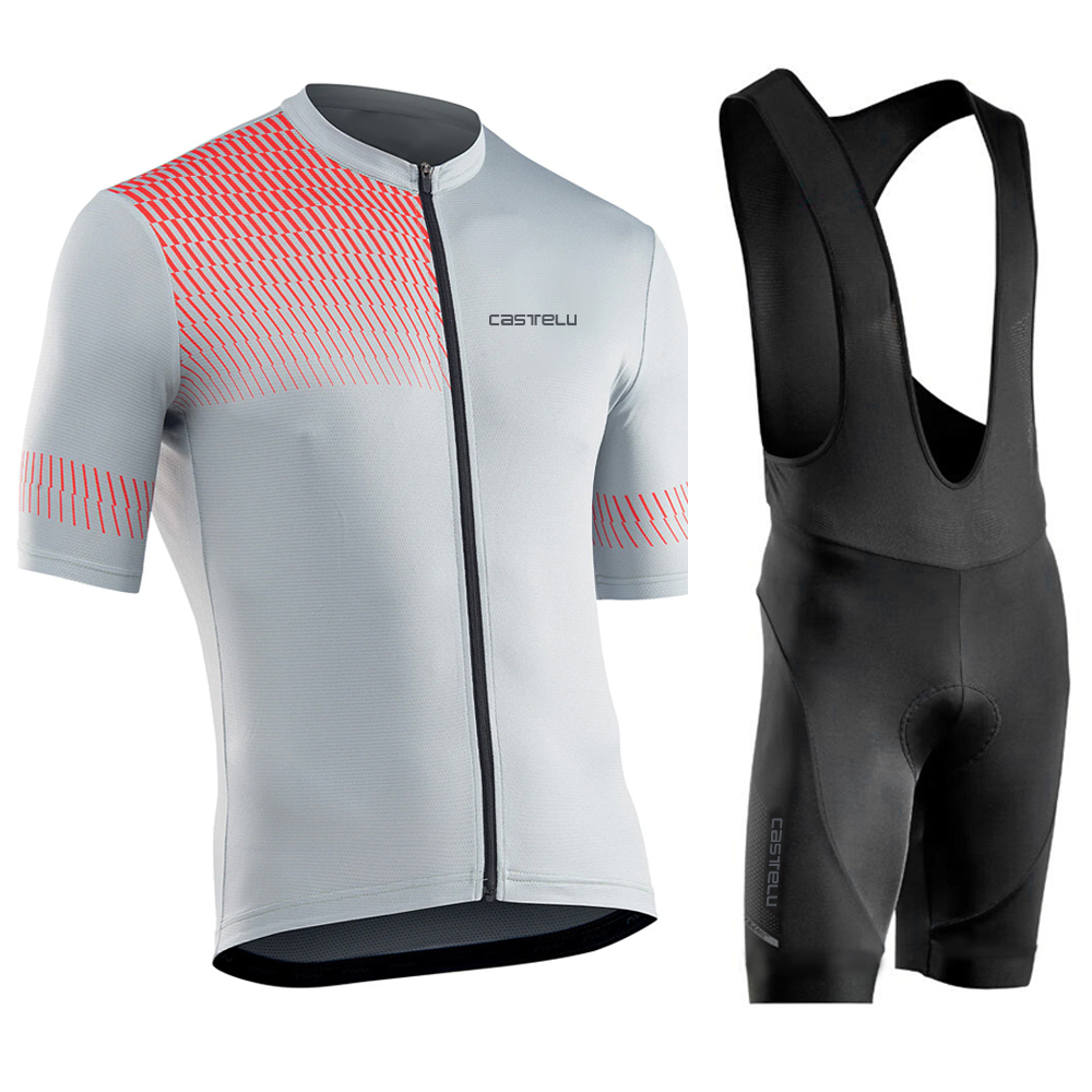 Set Jersey Sepeda Baru Lengan  - Cycling Gear Clothing ulasan dan harga