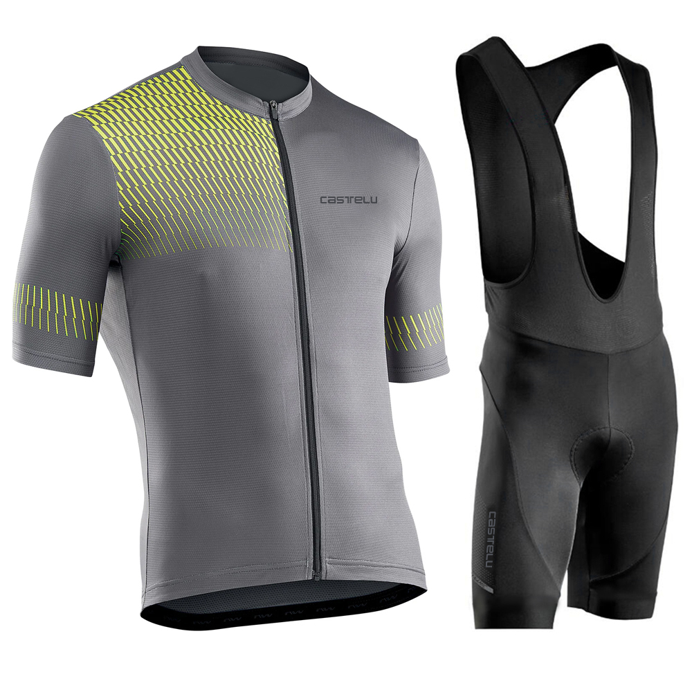 Set Jersey Sepeda Baru Lengan  - Cycling Gear Clothing ulasan dan harga