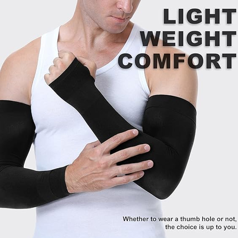 Sarung Tangan Bersepeda UPF 50 - Cycling Arm Warmers ulasan dan harga