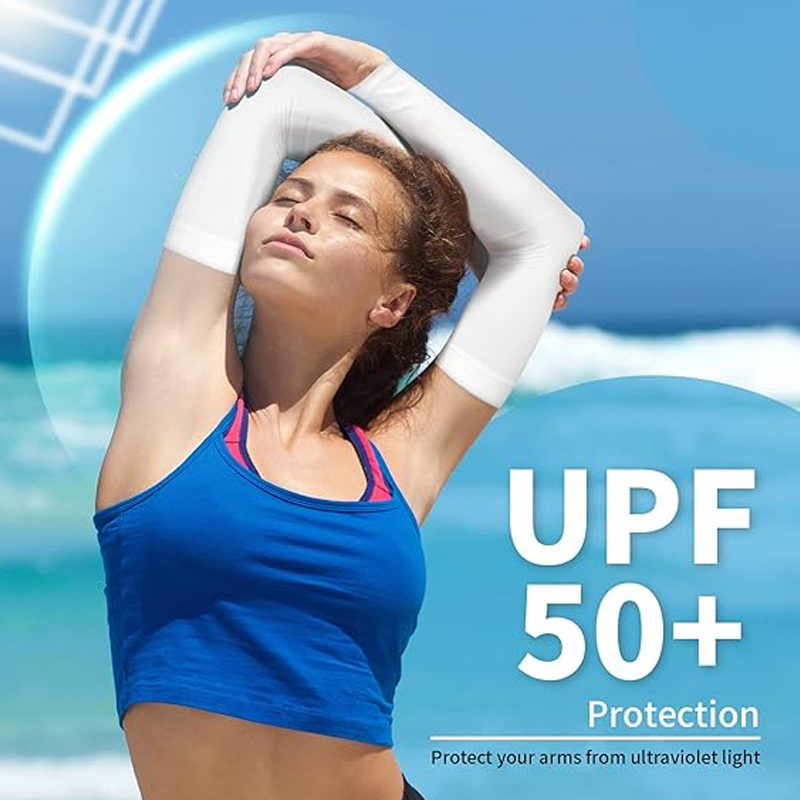 Sarung Tangan Bersepeda UPF 50 - Cycling Arm Warmers ulasan dan harga