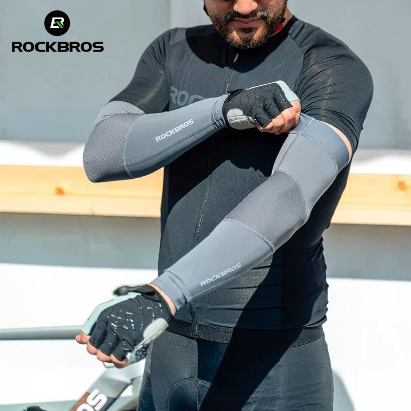 ROCKBROS Sarung Lengan Musim P - Cycling Arm Warmers ulasan dan harga