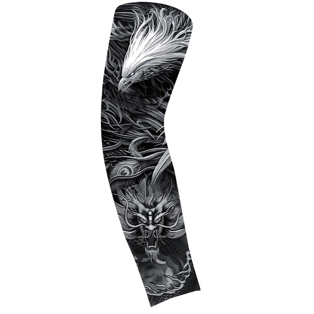 Pola Lengan Bunga, Lengan Tato - Cycling Arm Warmers ulasan dan harga