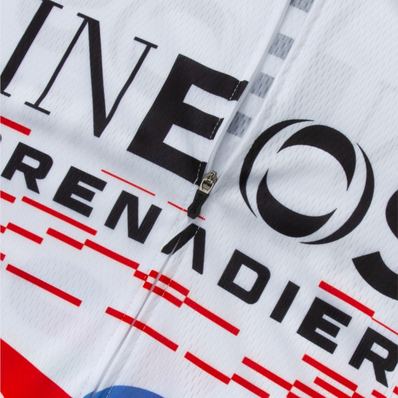 Set Jersey Bersepeda Putih INE - Cycling Gear Clothing ulasan dan harga