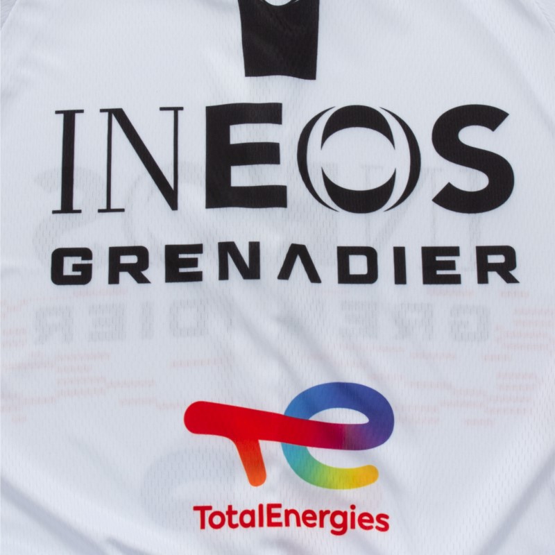 Set Jersey Bersepeda Putih INE - Cycling Gear Clothing ulasan dan harga