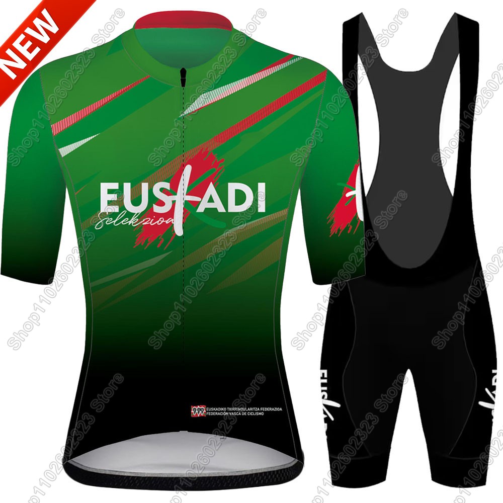 Jersey Bersepeda Tim Euskadi 2 - Cycling Gear Jersey ulasan dan harga
