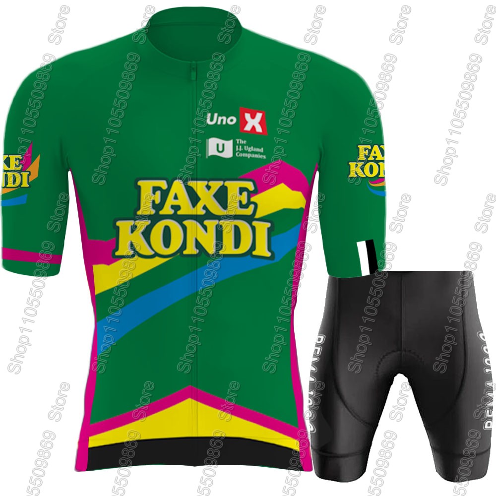 Set Jersey Sepeda Tim UNO X 20 - Cycling Gear Jersey ulasan dan harga