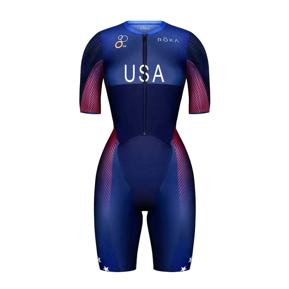 Roka baju renang lengan pendek - Cycling Gear Jersey ulasan dan harga