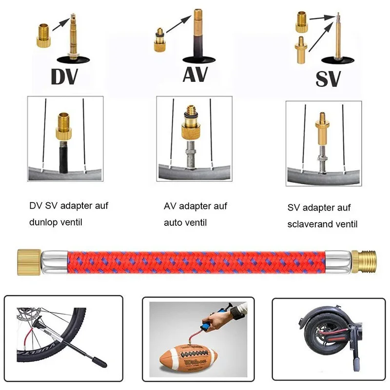21/30 Buah Kit Adaptor Selang  - Bike Tube Repair Kit ulasan dan harga