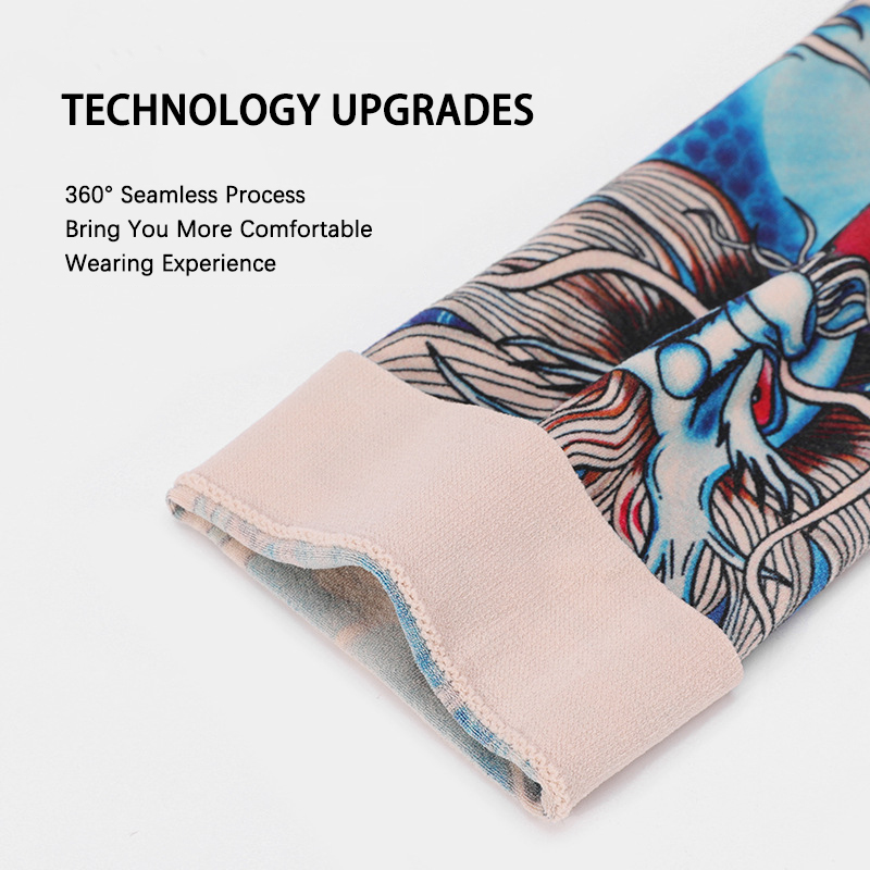Lengan Tato Musim Panas Es Sut - Cycling Arm Warmers ulasan dan harga