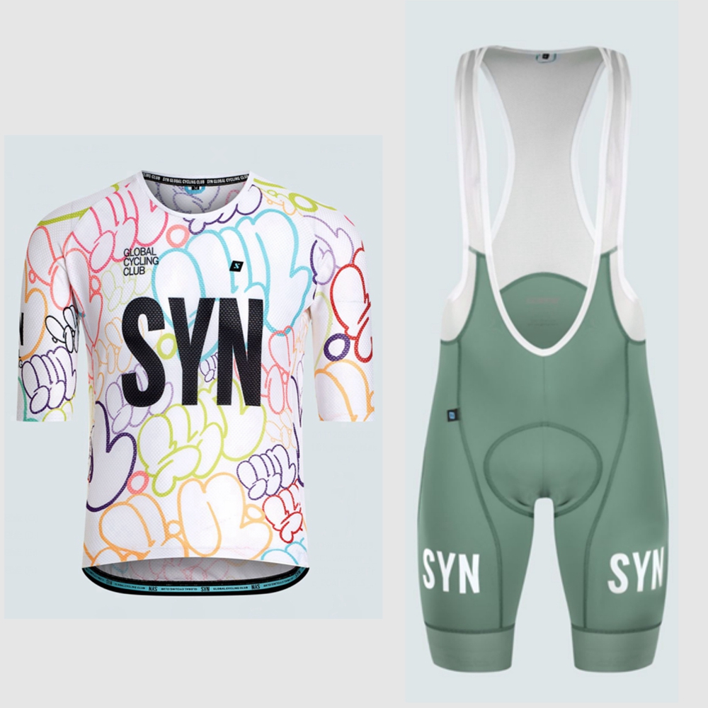 Set Bersepeda Lengan Pendek Pu - Cycling Gear Jersey ulasan dan harga