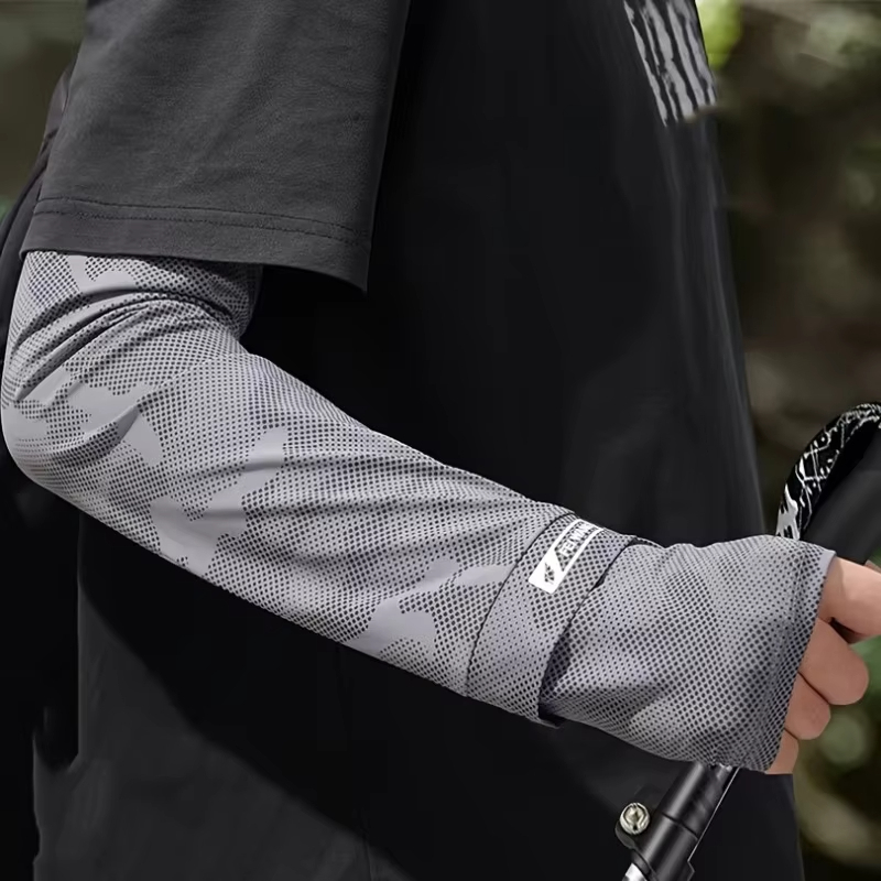 Masker Lengan Pelindung UV Upf - Cycling Arm Warmers ulasan dan harga