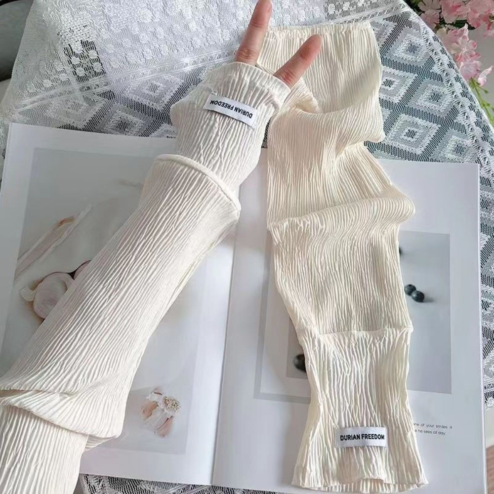 Sarung Lengan Sutra Es Warna S - Cycling Arm Warmers ulasan dan harga