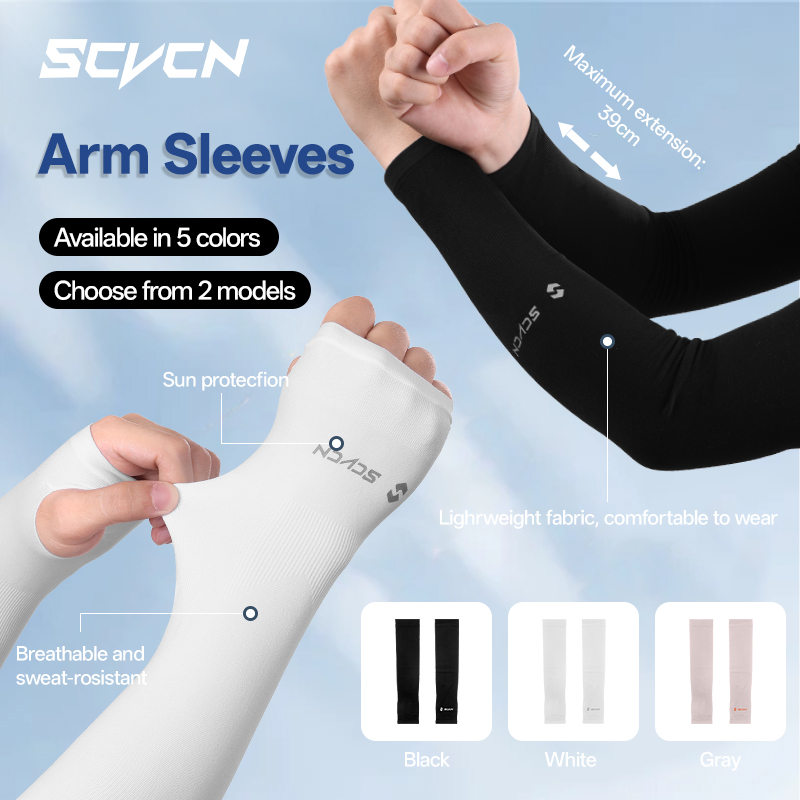 Lengan SCVCN Ringan untuk Olah - Cycling Arm Warmers ulasan dan harga