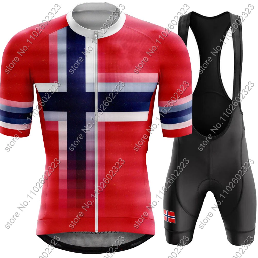Jersey Bersepeda Norwegia 2024 - Cycling Gear Jersey ulasan dan harga