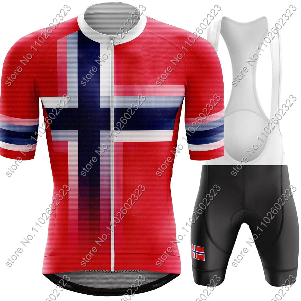 Jersey Bersepeda Norwegia 2024 - Cycling Gear Jersey ulasan dan harga