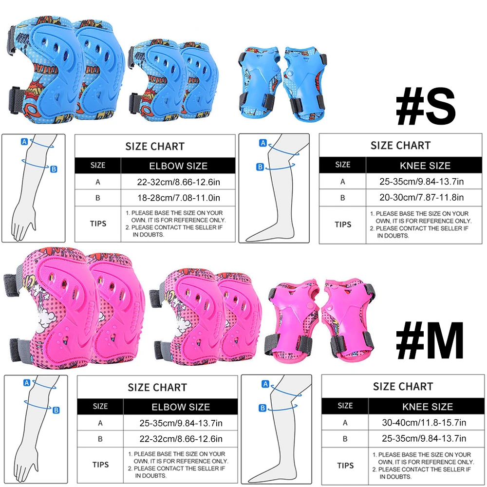 6 Buah Alat Pelindung Pelindun - Cycling Protective Gear For Kids ulasan dan harga