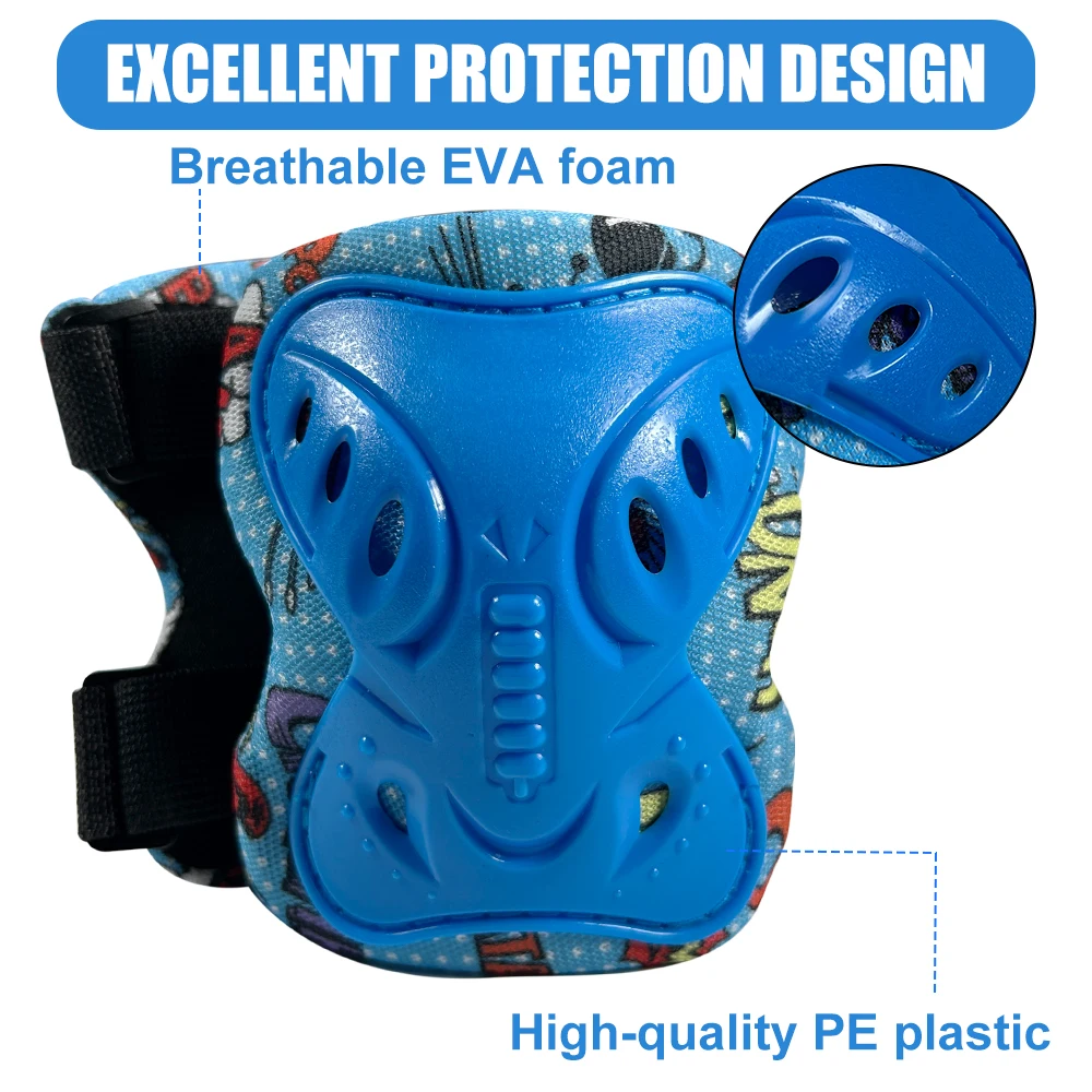 6 Buah Alat Pelindung Pelindun - Cycling Protective Gear For Kids ulasan dan harga