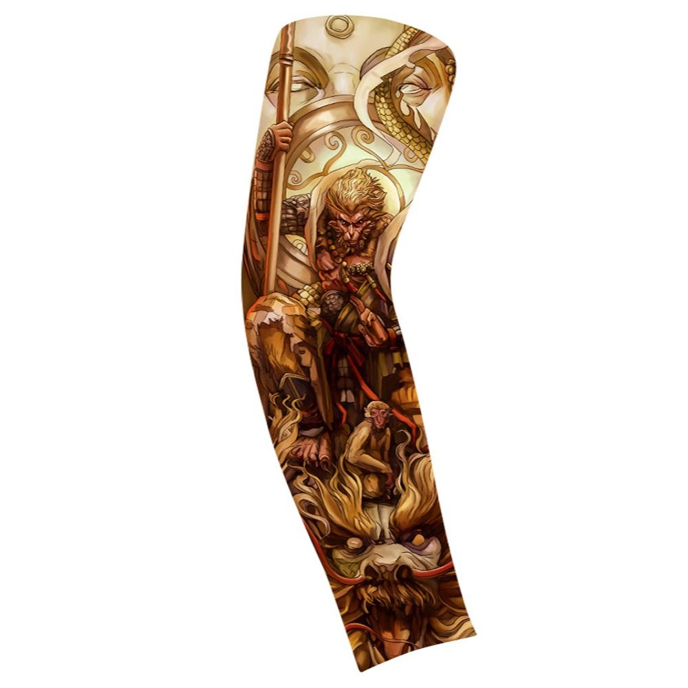 Pola Lengan Bunga Lengan Tato  - Cycling Arm Warmers ulasan dan harga