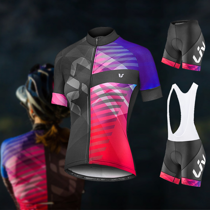 Liv Set celana pendek berseped - Cycling Gear Jersey ulasan dan harga