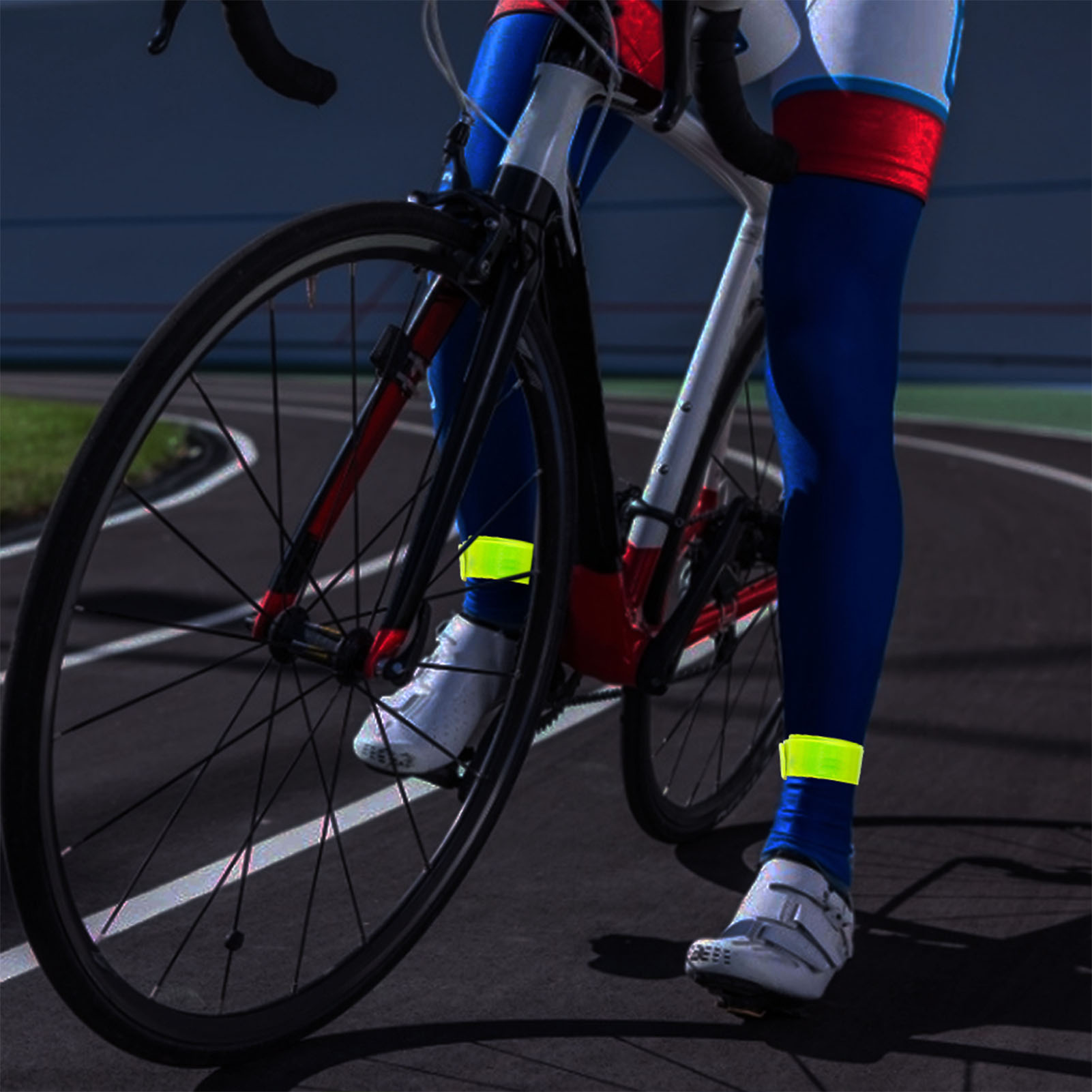 1 buah pita reflektif berseped - Cycling Arm Warmers ulasan dan harga