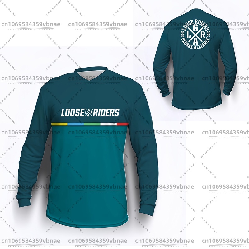 Jersey Long Sleeve Loose Rider - Cycling Gear For Sale ulasan dan harga